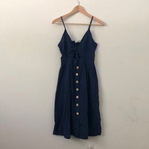 Navy blue dress
